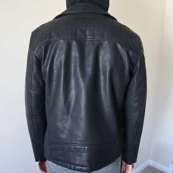 New Look (ASOS) Leather Jacket - Picture 2 of 3